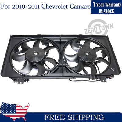 For 2010-2011 Chevrolet Camaro Radiator Condenser Cooling Fan Assembly 620570