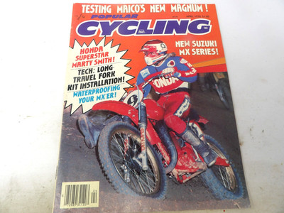 April 1978 Popular Cycling Magazine Marty Smith
