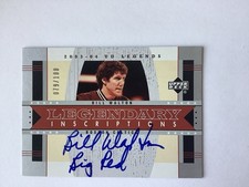 BILL WALTON 2003- 2004 Upper Deck Legendary Inscriptions BIG RED AUTO 079/100