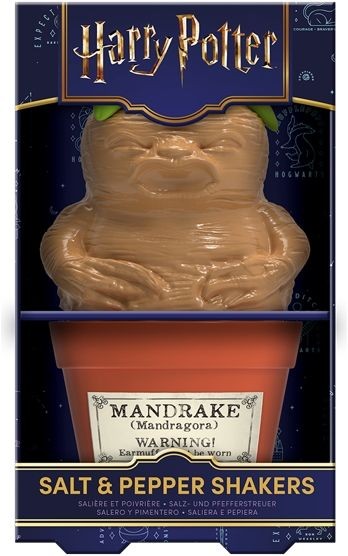 Gadget - Harry Potter: Mandrake And Plant Pot (Salt And Pepper Shakers / Set Sal-image