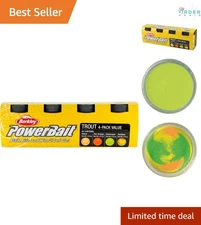 PowerBait Trout Dough Bait 4 Pack Floats Scent Flavor for Trout Fishing