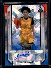 2021-22 Leaf Metal Jared McCain Red White Blue Crystal Auto Autograph #/5 USA