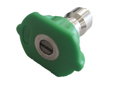 #ad Pressure Washer Sprayer Nozzle Tip 1 4quot; Size 4.0 Green 25 Degree Stainless S... $16.35