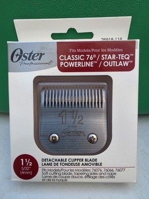 Oster Professional Replacement Hair Clipper Blade 76918-116 # 1-1/2  4mm 