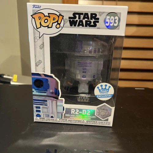 NEW Funko Pop Star Wars R2-D2 Facet Variant #593 Funko Shop Exclusive