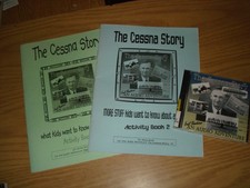 The Cessna Story Audio Adventure by Curt Hawkins cd + activity books 2004
