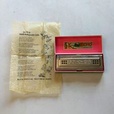 HOHNER Echo Harp Diatonic HarmonicaDouble-Sided w/ Case