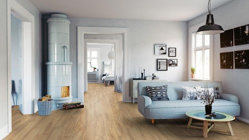 2,22m² Laminat Restposten Eiche Antik 1-Stab Laminat Villa Pure - Bild 1 von 8