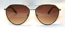 Guess Men's Sunglasses GUESS GF0161-33F-61 Gold Tone Metal Frames NEW Authentic