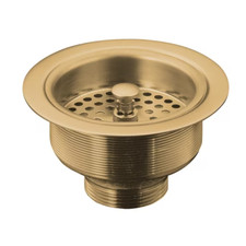 KOHLER Duostrainer 3.5-in Vibrant Brushed Bronze Brass Rust Resistant Strainer