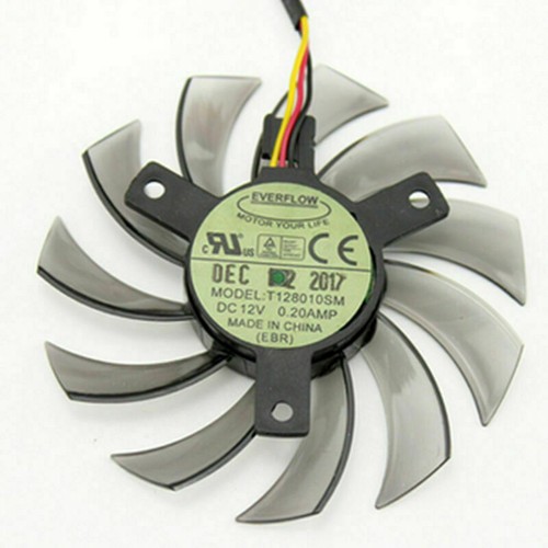 T128010SM Graphics Fan Video Card Kühlung Fan für GV-N560OC GTX670 GTX580 560ti - Afbeelding 8 van 9