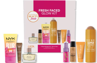 Ulta Beauty Fresh Faced Glow 7 Pc Kit Set Sampler Read SALE HELPS DOGS & CATS!