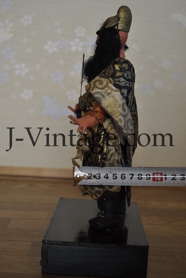お歳暮 Fierce SHOKI Queller Demon Antique Warrior SAMURAI Japanese ソフビ