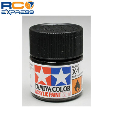 Tamiya Acrylic Mini X1 Black TAM81501