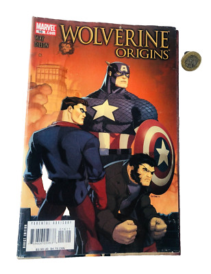 Comic Marvel Wolverine Origins Vintage ra