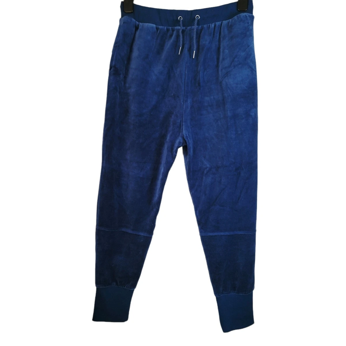 ENTREE LS AUTHENTIC size XXL BLUE Velvet Sweatpants Velour MEN S