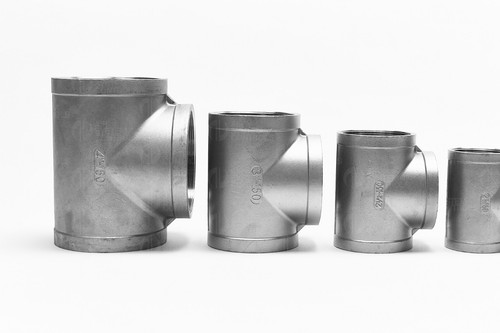 BSPP Equal Tee | 316 SS | 150lb | 20 Bar | 1/8" to 4" | Threaded Pipe Fitting - Picture 13 of 24