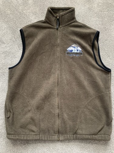 Vintage Mount St Helen’s National Monument Fleece Sweater Vest Size XL USA Made - Bild 1 von 15