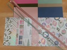 Stampin Up! WHIMSY & WONDER SPECIALTY Card Kit 6 x 6 Designer Paper Christmas