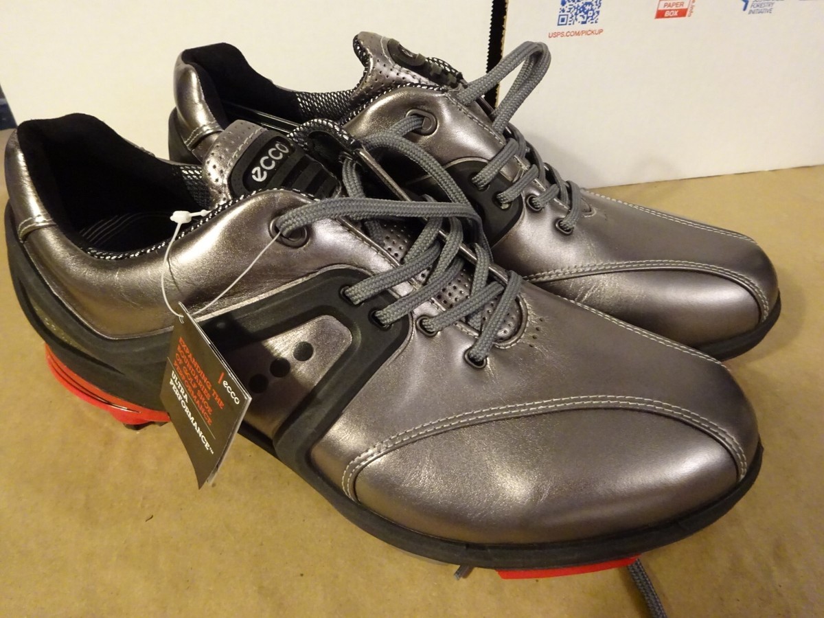 Vintage Ecco Ultra Performance Leather Golf Shoes Mens Size 42 New