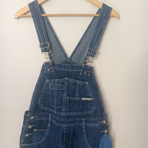 NOS R.V.T. Denim Bib Overalls Women's Medium New with Tags - Picture 2 of 12