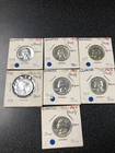 Lot Of 7 Coins : US Quarter From 1958 to 1964 Proof Dcam.