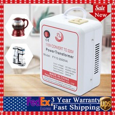 Step-Up 110V To 220V Transformer Converter 3000W Fit 220V Electric Appliances