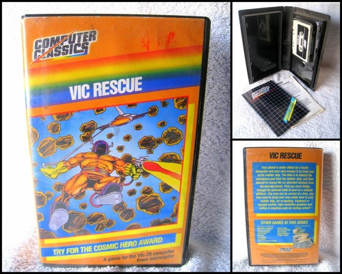 Commodore VIC-20 Video Games - Alien Attack/ Galaxzions/ VIC Rescue (1983) - Picture 4 of 10