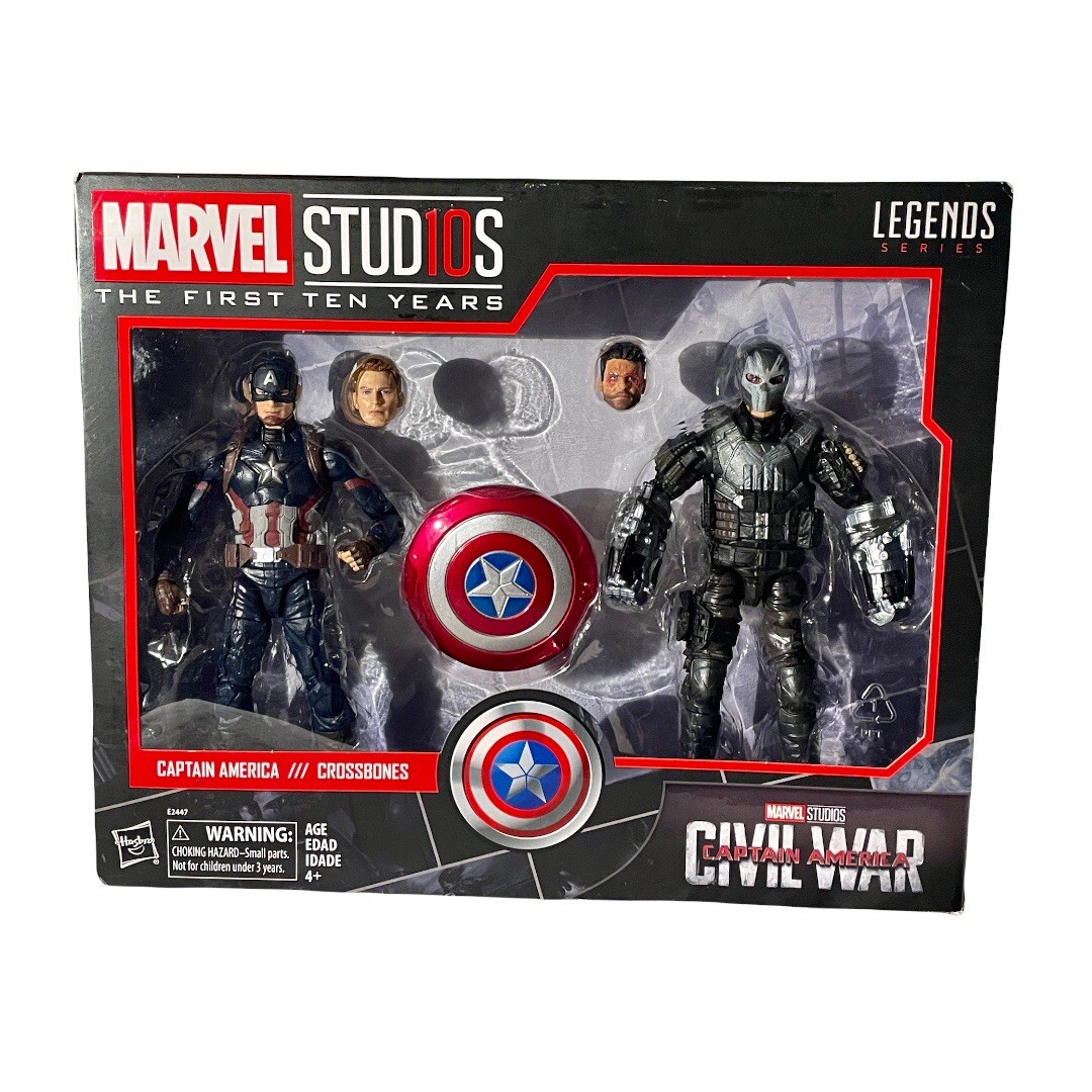Marvel Legends Studios CAPTAIN AMERICA & CROSSBONES First 10 Years