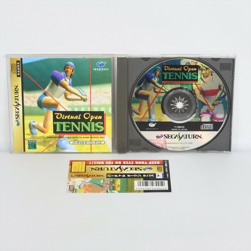 Jeu VIRTUAL OPEN TENNIS sur Sega Saturn - Jeux vidéo