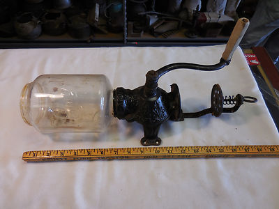 Antique Original Crystal Arcade #3 Coffee Grinder