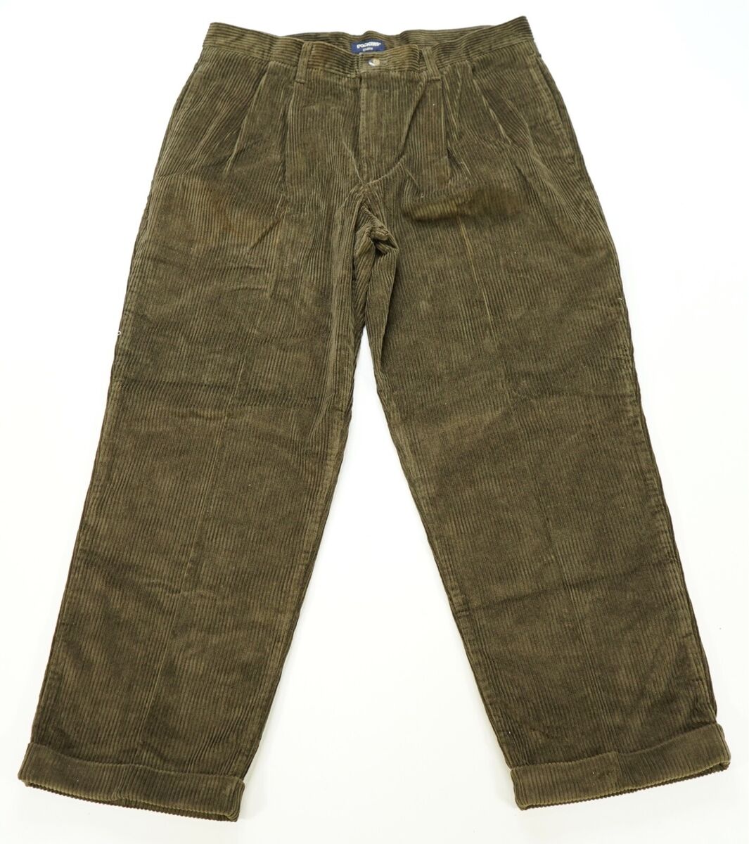 Rare Vintage DOCKERS Relaxed Fit Pleated Corduroy Pants 90s Rare Vintage DOCKERS Relaxed Fit Pleated Corduroy Pants 90s