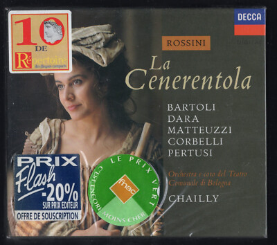2 CD   Rossini: La cenerentola - Bartoli, Dara...  BOX 2 CD DECCA NEU SEALED