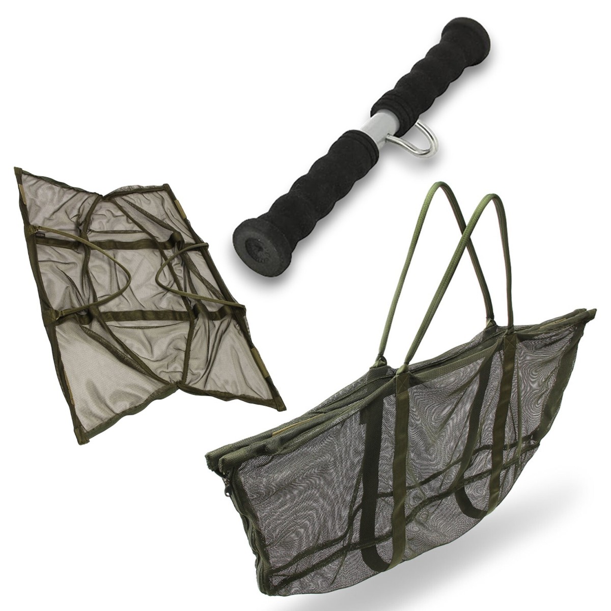 NGT Deluxe Carp Weigh Sling System Carp Fishing Tackle With Stink Bag 120 X 50cm