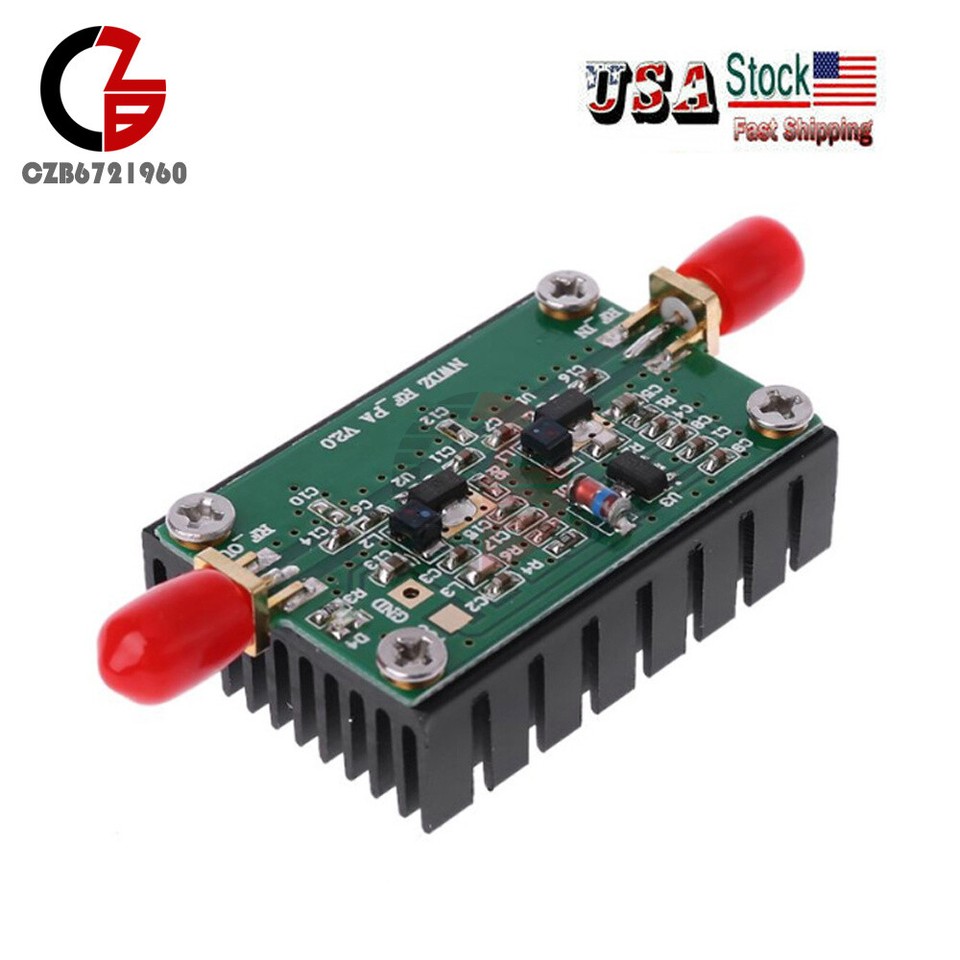 3W-2MHZ-700MHZ RF Power Amplifier HF VHF UHF FM Transmitter Module For ...