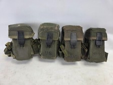 4x US Army Vietnam M1967 Nylon Rifle Magazine Pouches for 30rd Mags