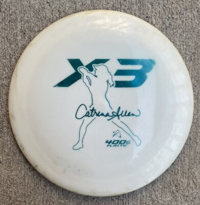 Prodigy X3 400 G Plastic White 173g Distance Driver Golf Disc 9/10