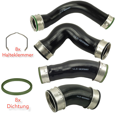 Ladeluftschlauch set für VW TRANSPORTER T5 BUS 2.5 TDI AXD AXE 130PS 174PS