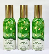 BATH AND BODY WORKS LOT OF 3 VANILLA BEAN NOEL ROOMSPRAY