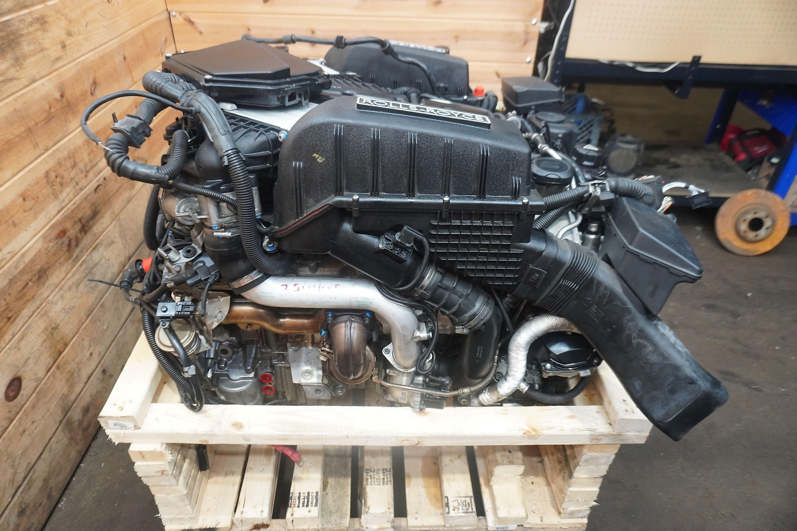 Engine Motor Rolls Royce Ghost Dawn 6.6L V12 Turbo N74B66 OEM 2010-2020
