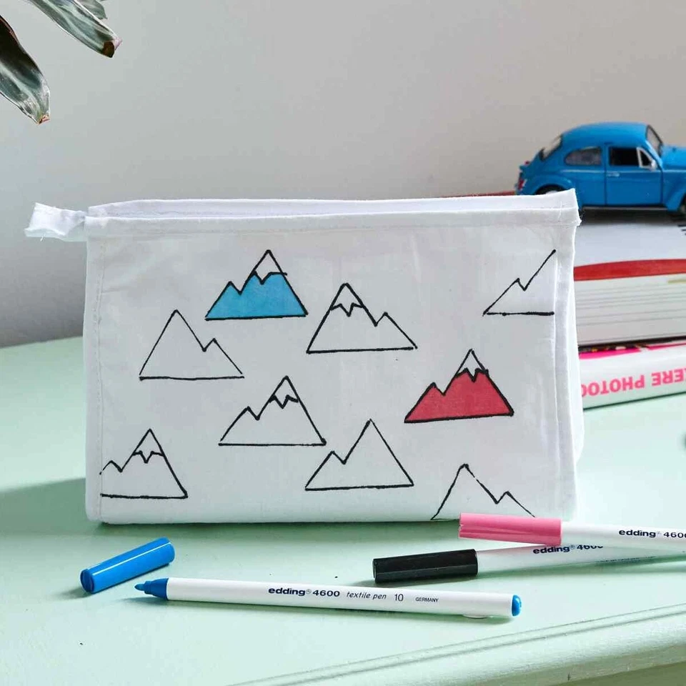 EDDING Textilmarker T-Shirt Marker Textilstift 4600 ca.1mm [Farbe wählbar] - Bild 4 von 4