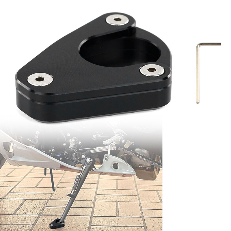 Kickstand Foot Enlarger Plate Pad Fit For 2013-2025 Kawasaki
