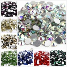 SS3  SS30 AAAAA Crystal Non Hotfix Nail Art Rhinestone Glass Strass DIY Garment