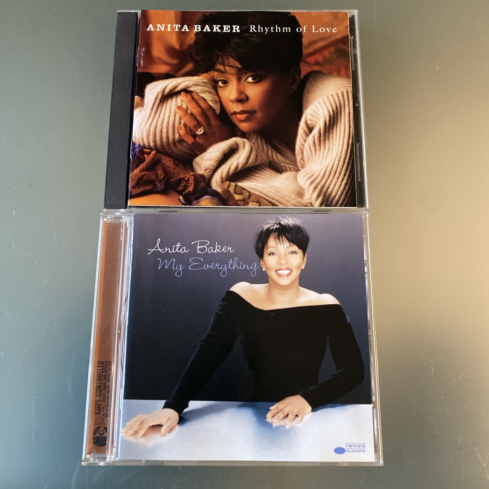Anita Baker 2-CD Lot: Rhythm of Love & My Everything VG+ Fast Shipping