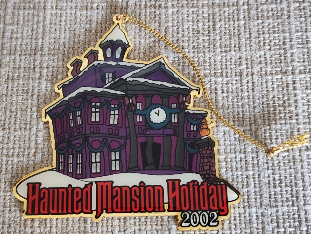 Vintage 2002 Disneyland Haunted Mansion Holiday GWP Ornament
