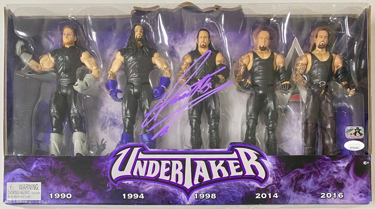 WWE Wrestling Network Spotlight ActionFigure 5Pk Undertaker WWE Wrestling Network Spotlight ActionFigure 5Pk Undertaker