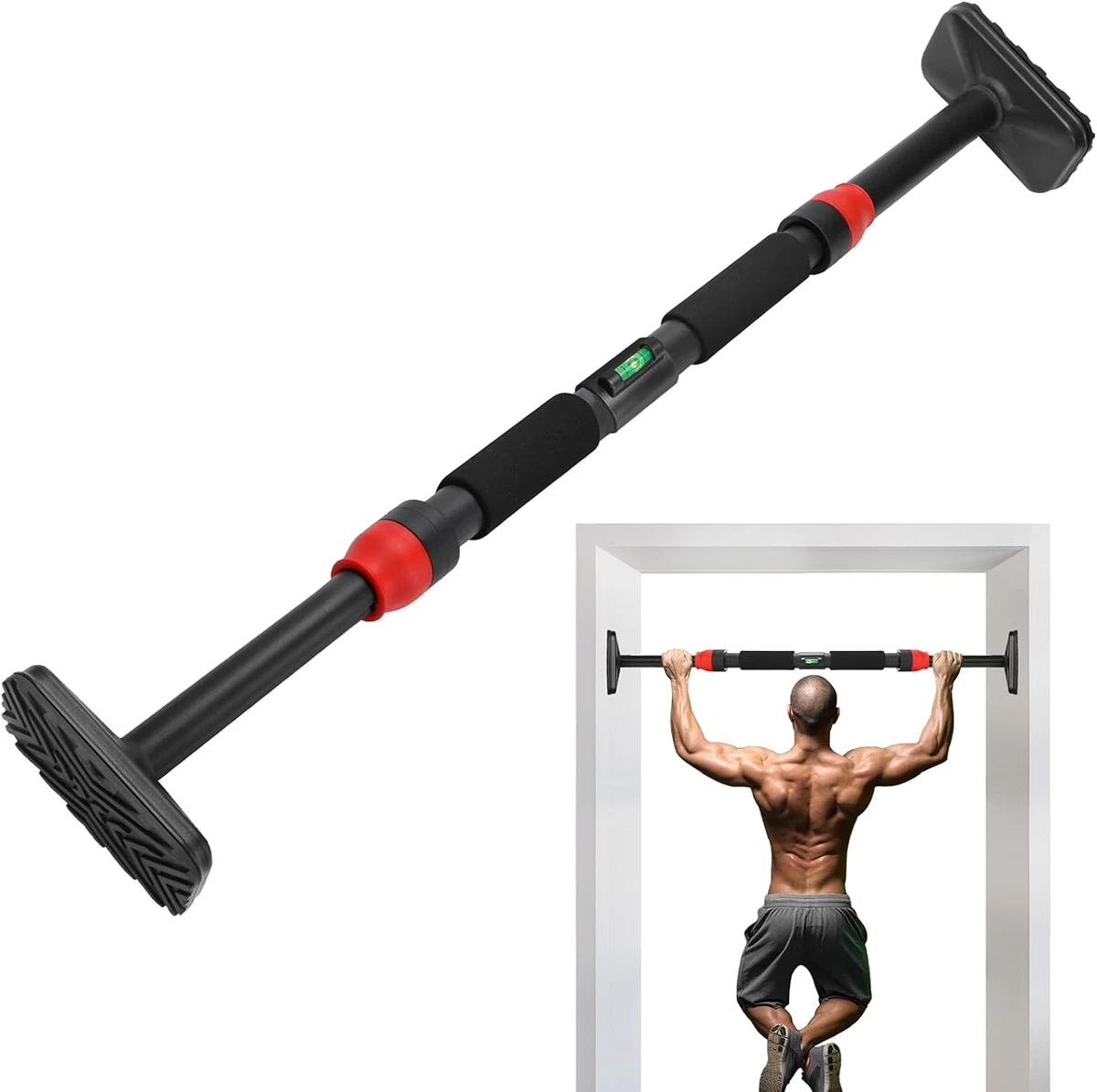 Drill in pull up bar outlet