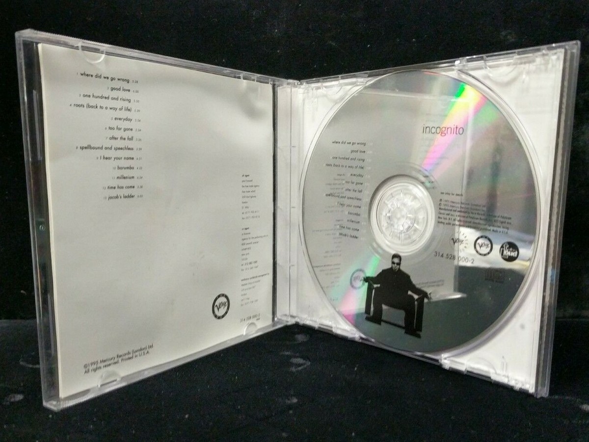 Use Incognito 100° and Rising CD - 1995 Inventory M14-YYY