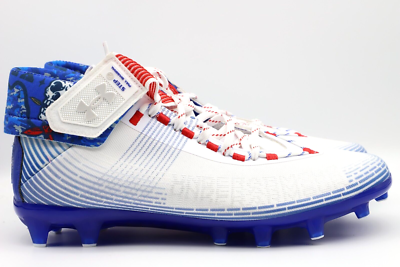 Under Armour Highlight MC TX LE Texas Football Cleats 3025854-100 Mens Sz 11 New Under Armour Men main image 4
