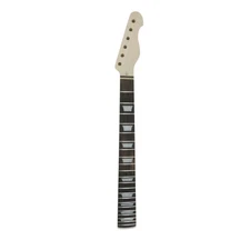 Electric Guitar Neck 22 Fret 24.75 Inch Maple Rosewood Fretboard Bolt on Heel